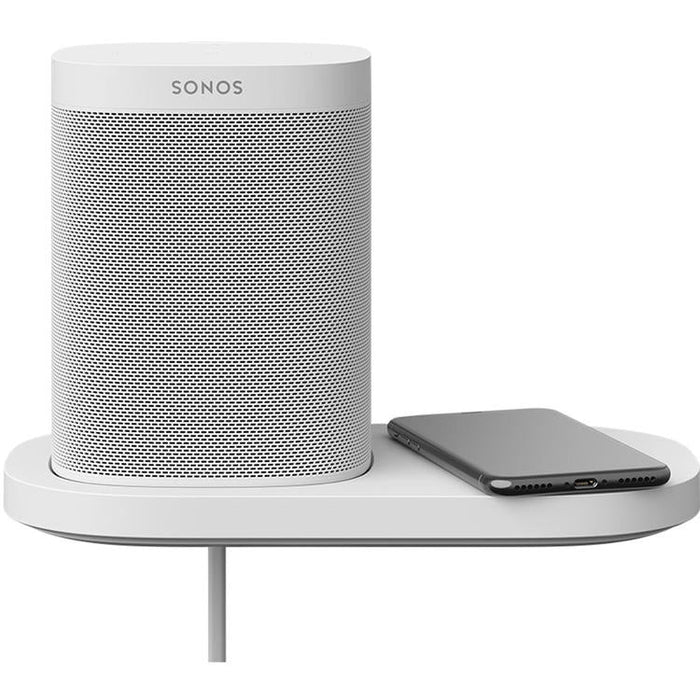 Sonos S1SHFWW1 | Shelf for One and One SL Speakers - White-Sonxplus Chibougamau