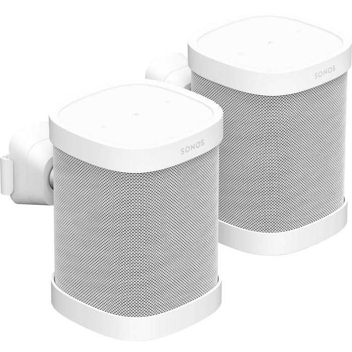 Sonos S1WMPWW1 | Wall Bracket for One and One SL Speakers - White - Pair-Sonxplus Chibougamau