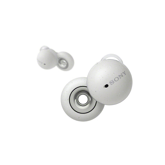 Sony WF-L900 | In-ear headphones - LinkBuds - 100% Wireless - Bluetooth - Microphone - Adaptive control - Up to 17.5 hours battery life - White-Sonxplus Chibougamau