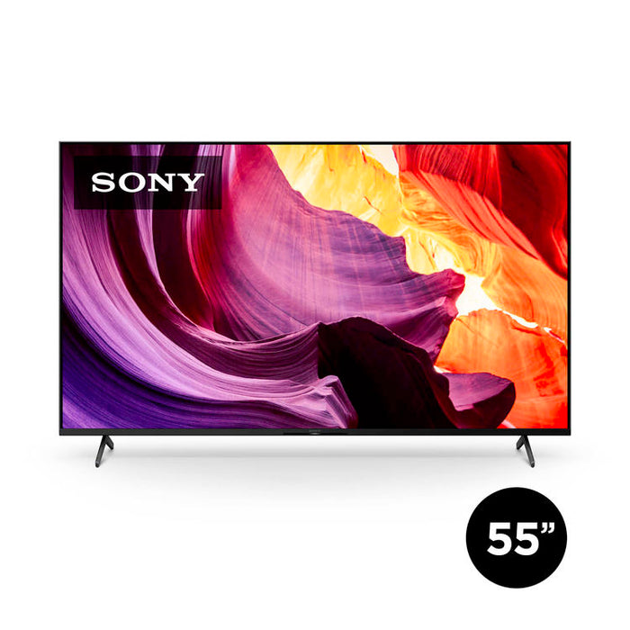 Sony BRAVIA KD55X80K | 55" Smart TV - LCD - LED - X80K Series - 4K Ultra HD - HDR - Google TV