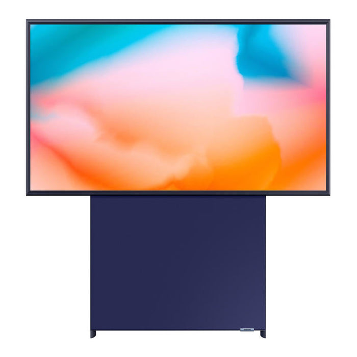 Samsung QN43LS05BAFXZC | Téléviseur Intelligent 43" The Sero QLED - 4K Ultra HD - HDR - Écran rotative - Blanc-Sonxplus Chibougamau