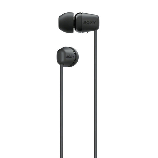 Sony WI-C100 | In-ear headphones - Wireless - Bluetooth - Around the neck - Microphone - IPX4 - Black-Sonxplus Chibougamau