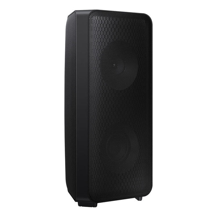 Samsung MX-ST40B | Haut-parleur portable puissant - Tour de son - Bluetooth - 160W - Bidirectionnels - Lumières à DEL - Connexion Bluetooth multiple - Noir-Sonxplus Chibougamau