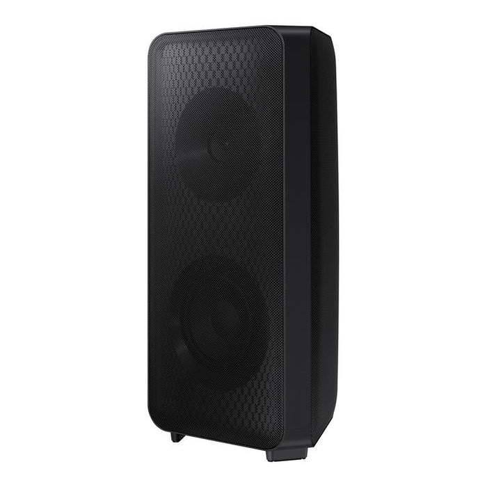 Samsung MX-ST50B | Haut-parleur portable puissant - Tour de son - Bluetooth - 240W - Fonction Karaoké - Lumières à DEL - Connexion Bluetooth multiple - Noir-Sonxplus Chibougamau