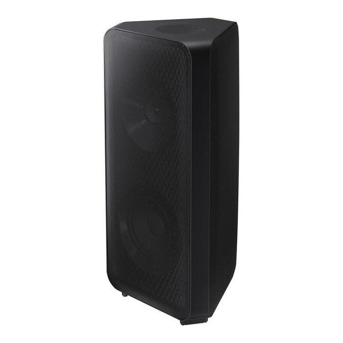 Samsung MX-ST50B | Haut-parleur portable puissant - Tour de son - Bluetooth - 240W - Fonction Karaoké - Lumières à DEL - Connexion Bluetooth multiple - Noir-Sonxplus Chibougamau