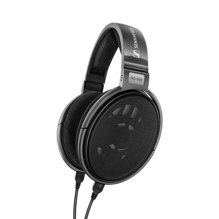 Sennheiser HD 650 | Dynamic circum-aural headphones - Open back design - For Audiophile - Wired - Detachable OFC cable - Black-Sonxplus Chibougamau