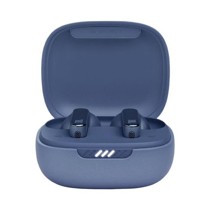 JBL Live Pro 2 TWS | Écouteurs intra-auriculaires - 100% Sans fil - Bluetooth - Smart Ambient - 6 Microphones - Bleu