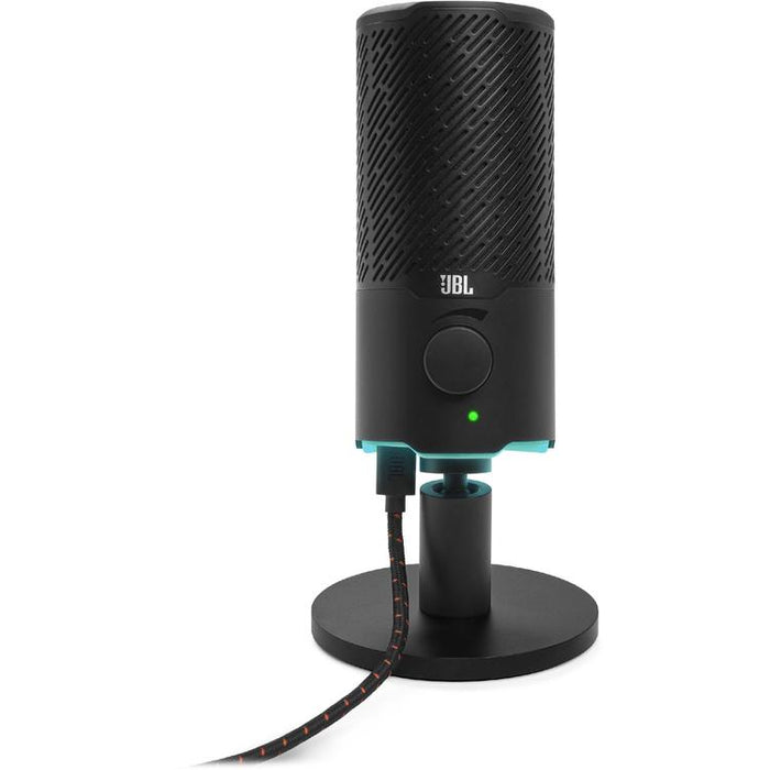 JBL Quantum Stream | Microphone - Filaire - Double condensateur - USB - Noir