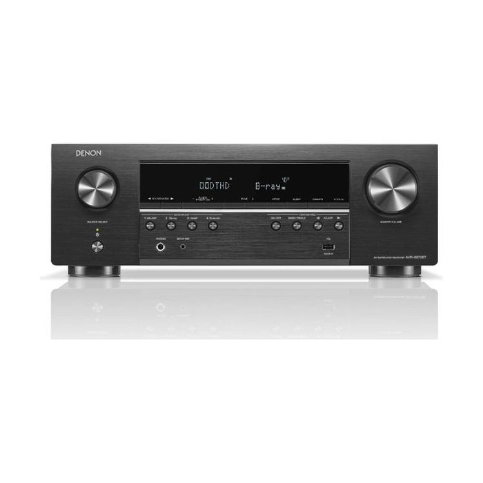 Denon AVRS570BT | 5.2 Channel AV Receiver - Home theater - 8K - Bluetooth - Black