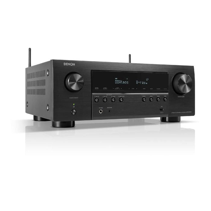 Denon AVR-S970H | Récepteur AV - 7.2 canaux d'amplification - Cinéma maison - 8K - HEOS - Noir-Sonxplus Chibougamau