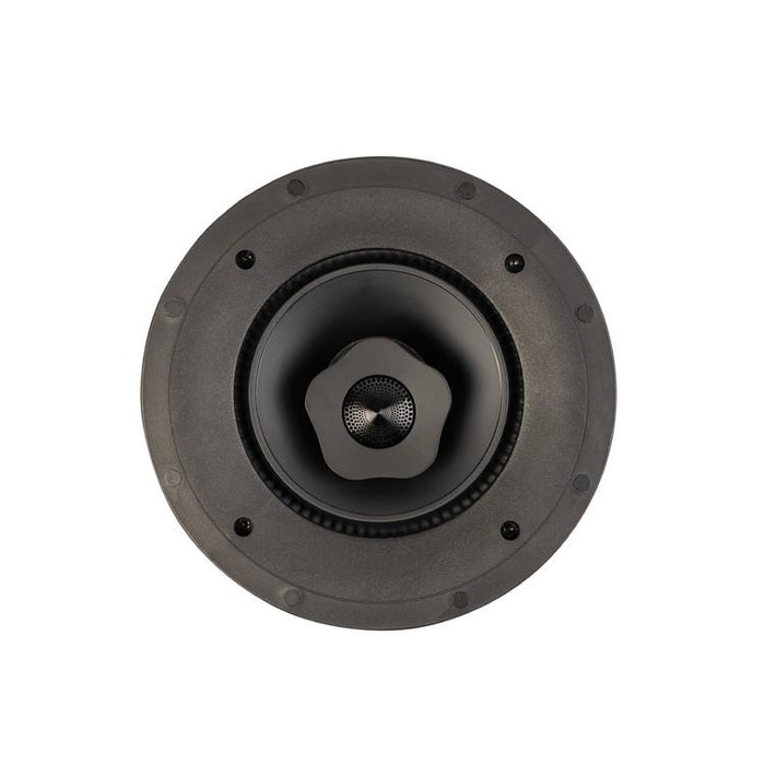 Paradigm CI Elite E65-R V2 | Haut-parleur 6-1/2" encastré - Plafonnier - SHOCK-MOUNT - Noir - Surface blanche prête à peindre - Unité-Sonxplus Chibougamau