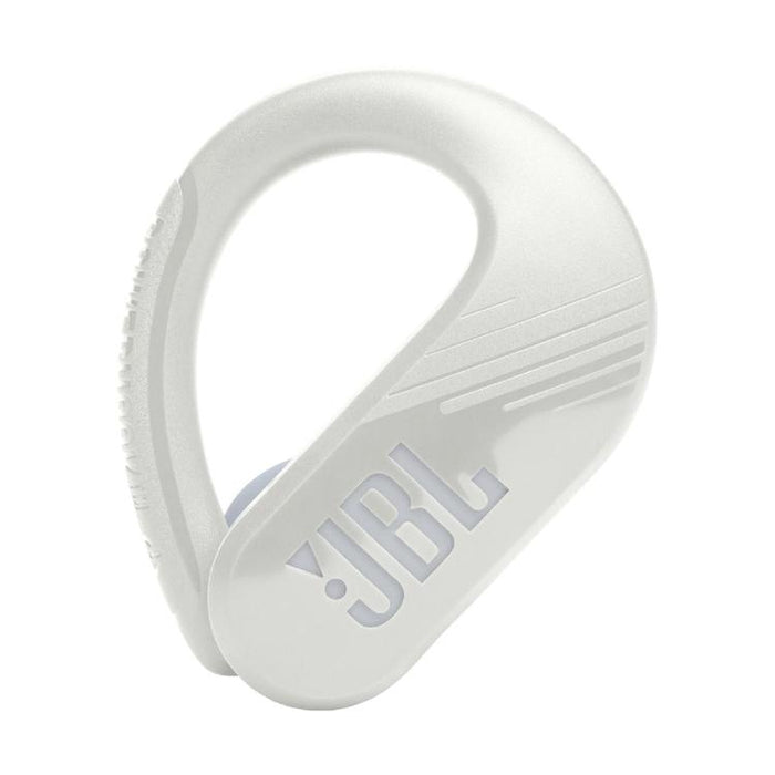 JBL Endurance Peak III | Écouteurs Sport intra-auriculaires - 100% Sans fil - Étanche - Conception Powerhook - Blanc