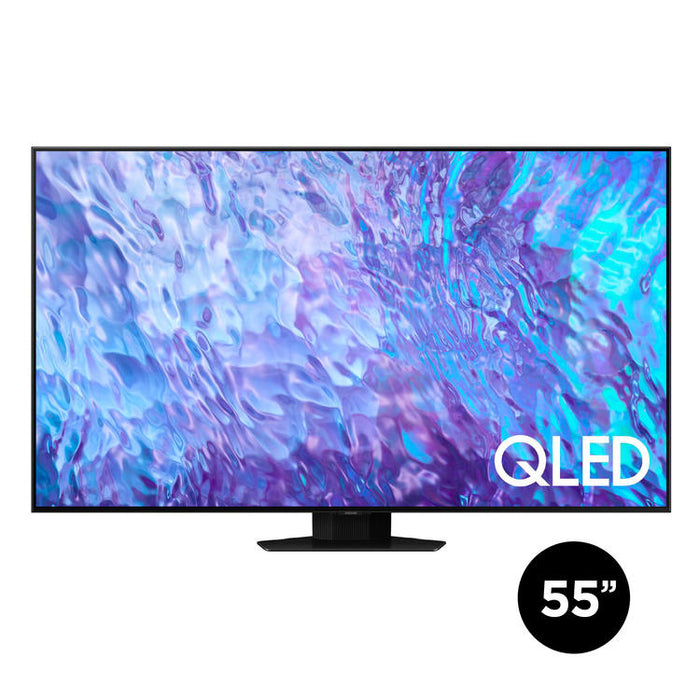 Samsung QN55Q80CAFXZC | Téléviseur intelligent 55" Série Q80C - QLED - 4K - Quantum HDR+-Sonxplus Chibougamau