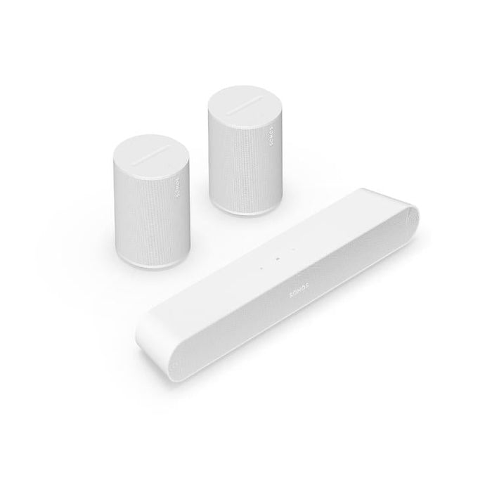 Sonos | Ray Surround Package - Ray + 2x Era 100 - Blanc-Sonxplus Chibougamau