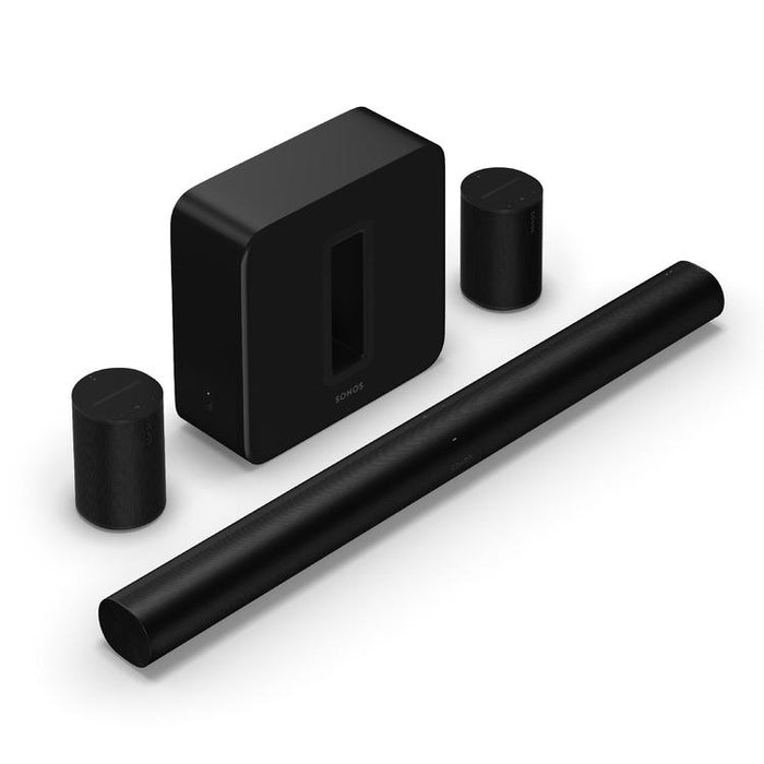 Sonos | High-End Immersive Set with Arc - Sub - Era 100 - Black