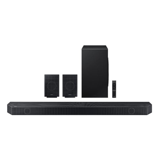 Samsung HW-Q990C | Barre de son - 11.1.4 canaux - Dolby ATMOS sans fil - Avec caisson de graves sans fil et Haut-parleurs arrière inclus - Série Q - 656W - Noir-Sonxplus Chibougamau