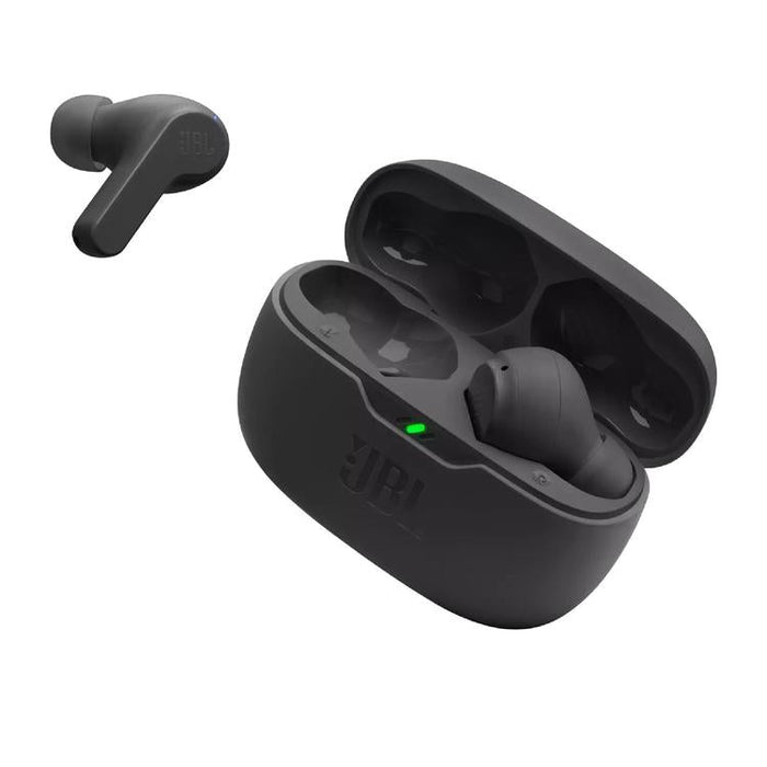 JBL Vibe Beam | In-Ear Headphones - Wireless - Bluetooth - Smart Ambient Technology - Black-Sonxplus Chibougamau