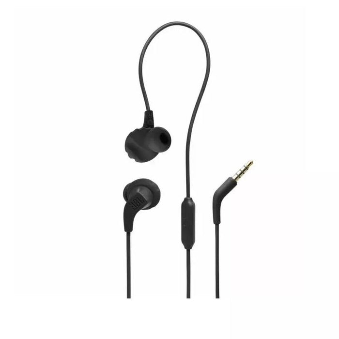 JBL Endurance Run 2 | In-Ear Headphones - Sport - Wired - IPX5 - Black-Sonxplus Chibougamau