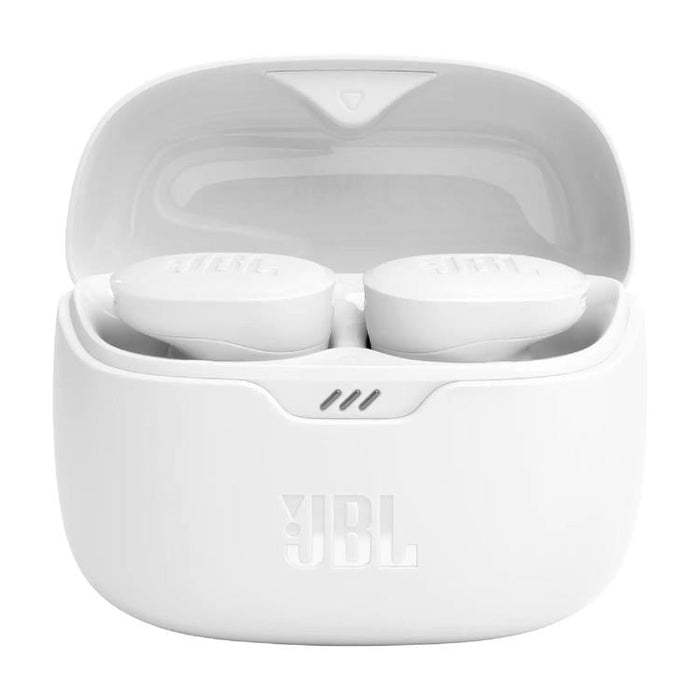 JBL Tune Buds | In-Ear Headphones - 100% Wireless - Bluetooth - Noise reduction - 4 microphones - White-Sonxplus Chibougamau