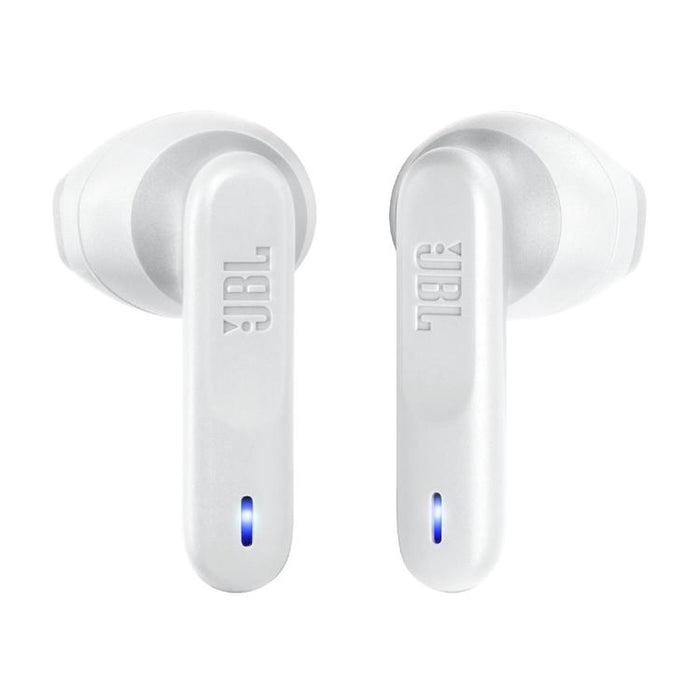 JBL Vibe Flex | In-Ear Headphones - Wireless - Bluetooth - Stick-open design - Smart Ambient Technology - White-Sonxplus Chibougamau