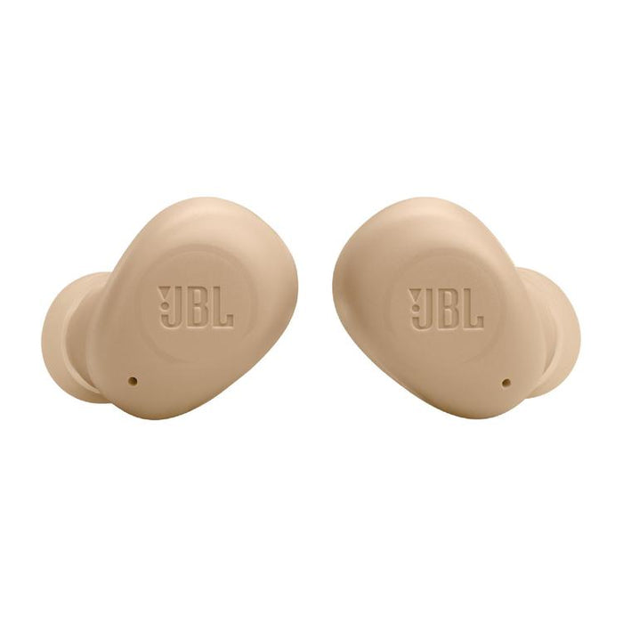 JBL Vibe Buds | Écouteurs intra-auriculaires - Sans fil - Bluetooth - Technologie Smart Ambient - Beige-Sonxplus Chibougamau