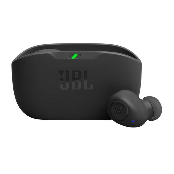 JBL Vibe Buds | Écouteurs intra-auriculaires - Sans fil - Bluetooth - Technologie Smart Ambient - Noir-Sonxplus Chibougamau