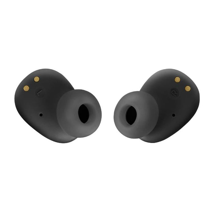 JBL Vibe Buds | In-Ear Headphones - Wireless - Bluetooth - Smart Ambient Technology - Black-Sonxplus Chibougamau