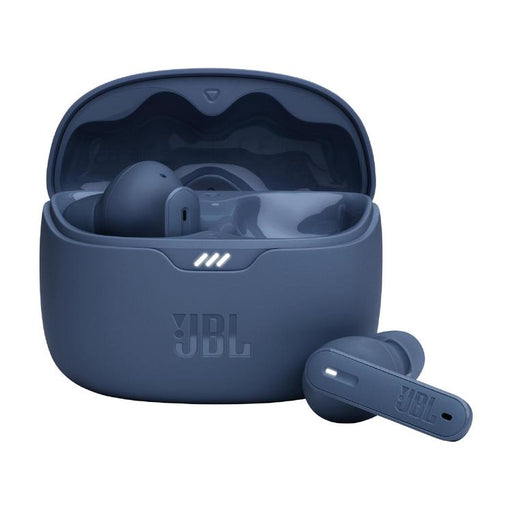 JBL Tune Beam | Écouteurs intra-auriculaires - 100% Sans fil - Bluetooth - Smart Ambient - Conception Stick-open - Bleu-Sonxplus Chibougamau