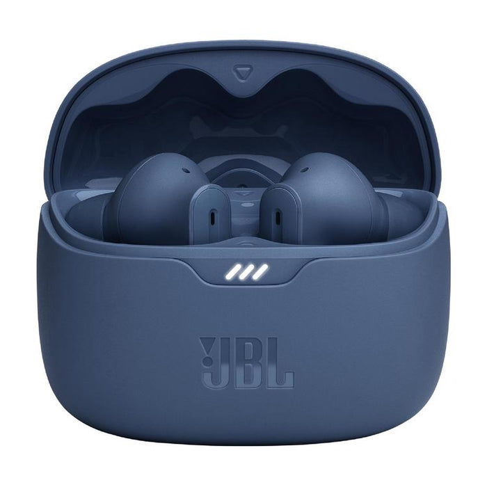 JBL Tune Beam | Écouteurs intra-auriculaires - 100% Sans fil - Bluetooth - Smart Ambient - Conception Stick-open - Bleu-Sonxplus Chibougamau