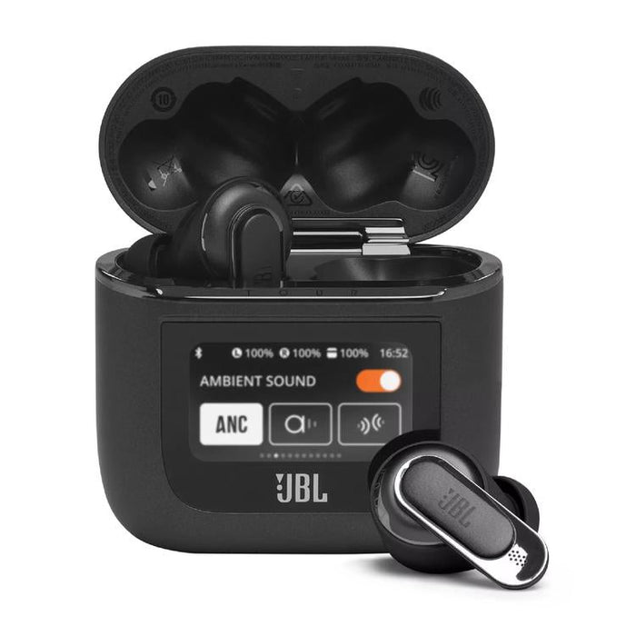 JBL TOUR PRO 2 | In-Ear Headphones - Wireless - Bluetooth - True ANC - 6 microphones - Smart Case - Black-Sonxplus Chibougamau