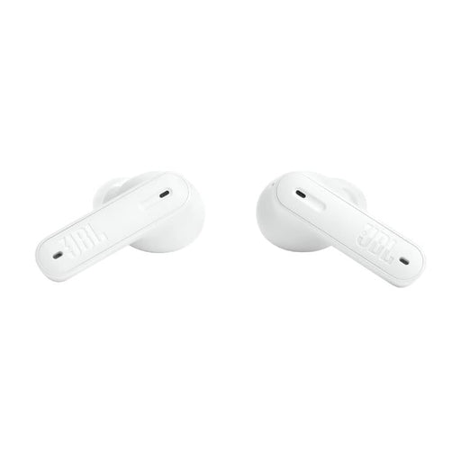 JBL Tune Beam | Écouteurs intra-auriculaires - 100% Sans fil - Bluetooth - Smart Ambient - Conception Stick-open - Blanc-Sonxplus Chibougamau