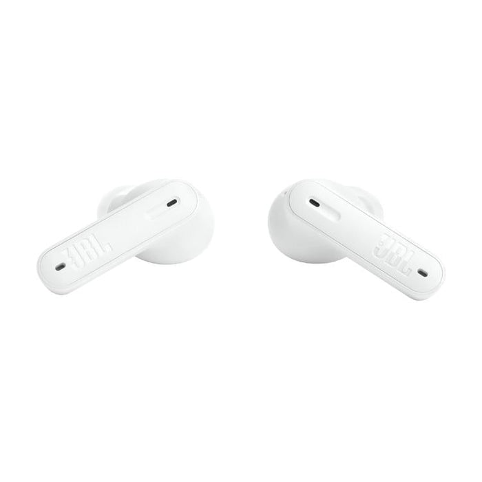 JBL Tune Beam | In-Ear Headphones - 100% Wireless - Bluetooth - Smart Ambient - Stick-open Design - White-Sonxplus Chibougamau