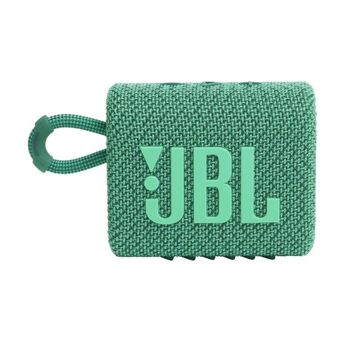 JBL Go 3 Eco | Mini Speaker - Ultra-portable - Bluetooth - IP67 - Vert-Sonxplus Chibougamau