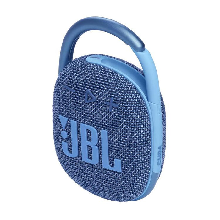 JBL Clip 4 Eco | Haut-parleur - Ultra-portable - Étanche - Bluetooth - Mousqueton intégré - Bleu-Sonxplus Chibougamau