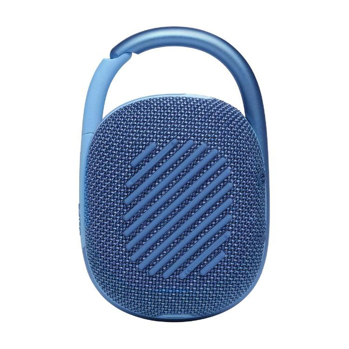 JBL Clip 4 Eco | Speaker - Ultra-portable - Waterproof - Bluetooth - Carabiner - Blue-Sonxplus Chibougamau