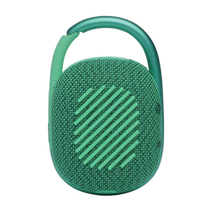 JBL Clip 4 Eco | Speaker - Ultra-portable - Waterproof - Bluetooth - Integrated carabiner - Green-Sonxplus Chibougamau