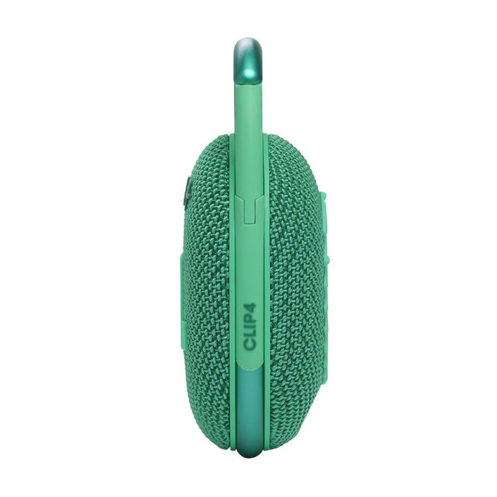 JBL Clip 4 Eco | Speaker - Ultra-portable - Waterproof - Bluetooth - Integrated carabiner - Green-Sonxplus Chibougamau