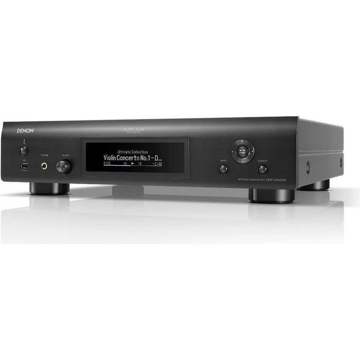 Denon DNP-2000NE | High Resolution Network Player - Integrated HEOS - Wi-fi - Black-Sonxplus Chibougamau