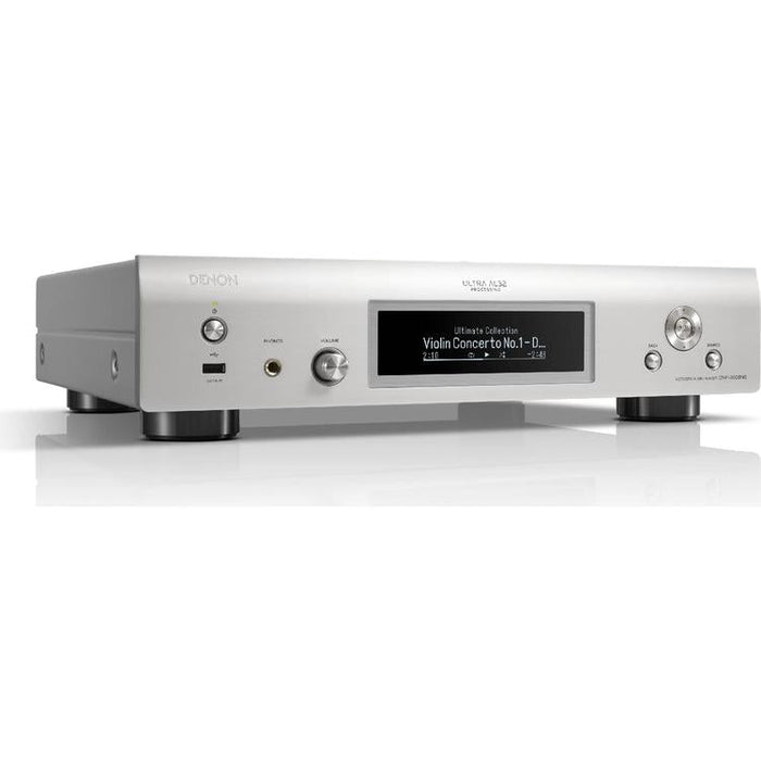 Denon DNP-2000NE | Lecteur réseau haute résolution - HEOS intégré - Wi-fi - Argent-Sonxplus Chibougamau