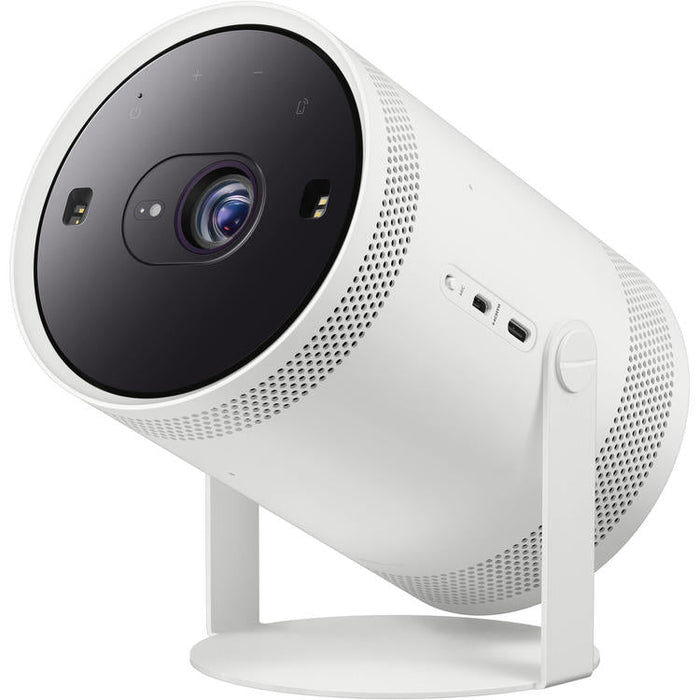 Samsung SP-LFF3CLAXXZC | Projecteur portatif - The Freestyle 2ième Gén. - Compact - Full HD - Son 360 degrés - Blanc-Sonxplus Chibougamau