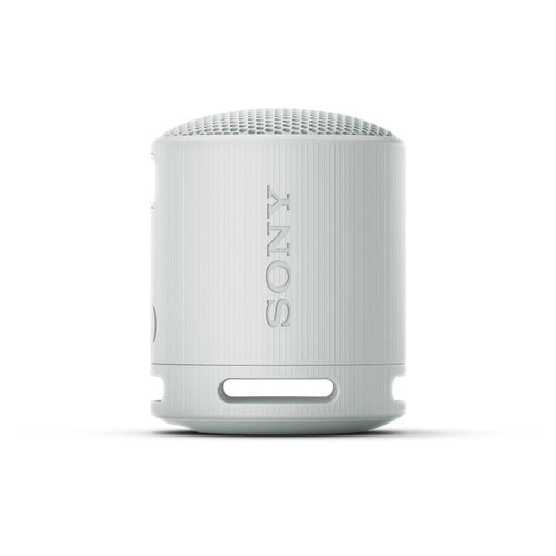 Sony SRS-XB100 | Haut-parleur portatif - Sans fil - Bluetooth - IP67 - Gris clair-Sonxplus Chibougamau