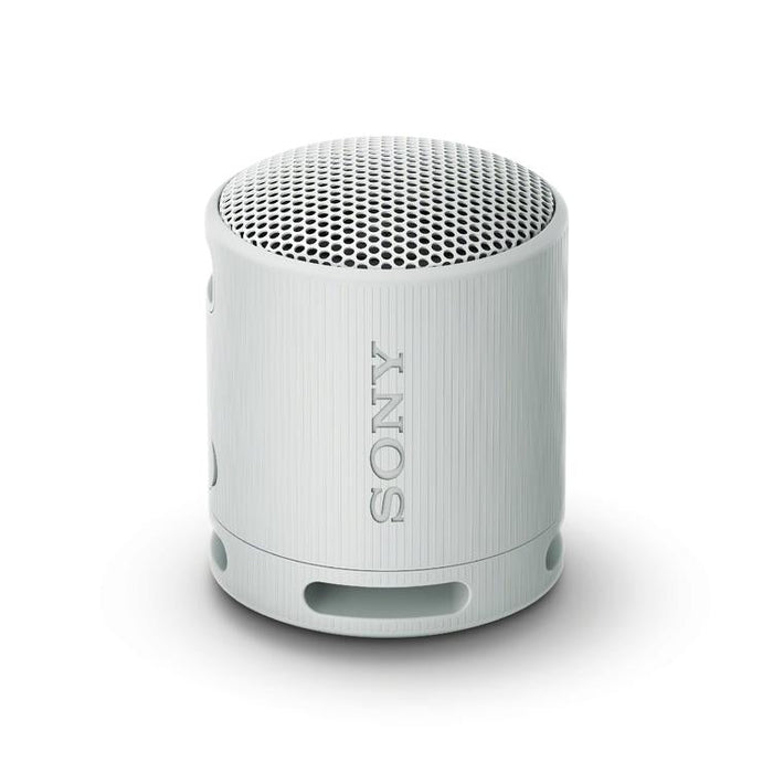 Sony SRS-XB100 | Haut-parleur portatif - Sans fil - Bluetooth - IP67 - Gris clair-Sonxplus Chibougamau