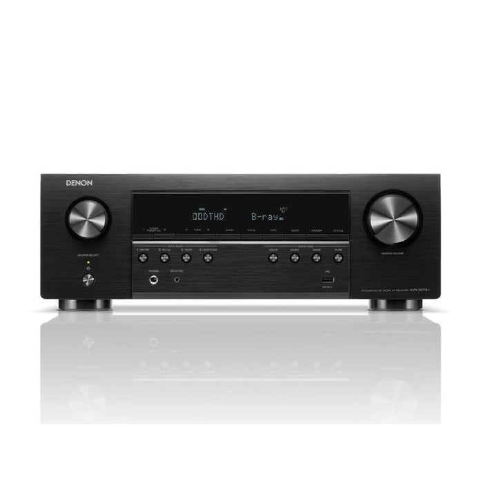 DENON AVR-S670H | Récepteur AV 5.2 Canaux - HDMI 8K - Heos intégré - Bluetooth - Wi-Fi - Noir-Sonxplus Chibougamau