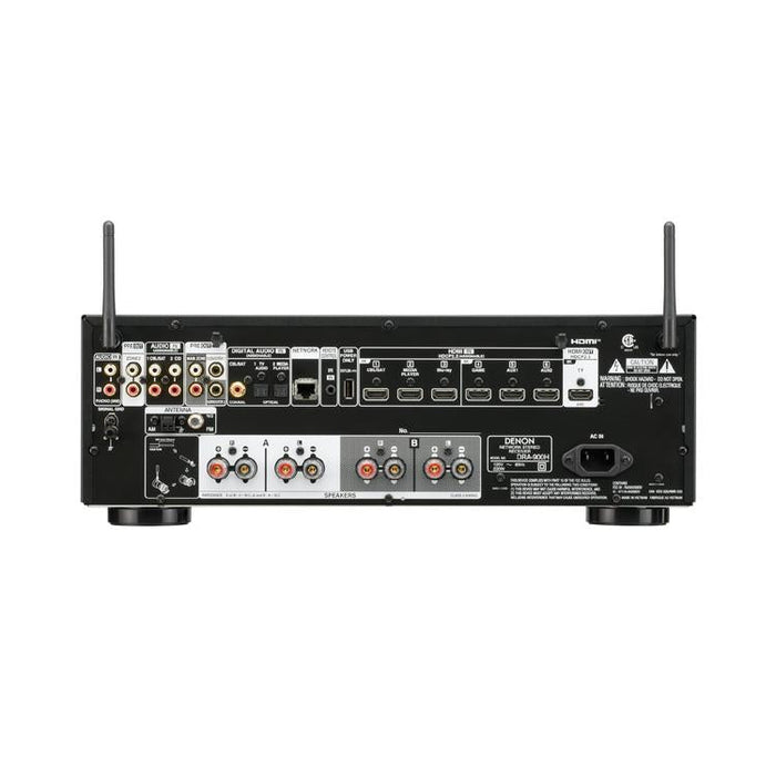 DENON DRA-900H | 8K Stereo Receiver - 2.2 Channels - Dolby Vision - HDR10+ - Bluetooth - Black-Sonxplus Chibougamau