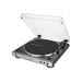 Audio-Technica AT-LP60X-GM | Stereo Turntable - Belt Drive - Fully Automatic - Metal Gun-Sonxplus Chibougamau