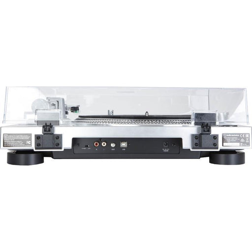 Audio-Technica AT-LP120XUSB-SV | Table tournante - Entraînement direct - Analogique et USB - Argent-Sonxplus Chibougamau