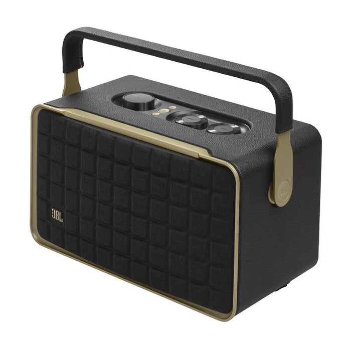 JBL Authentics 300 | Haut-parleurs portatif - Batterie intégrée - Wi-Fi - Bluetooth - Noir