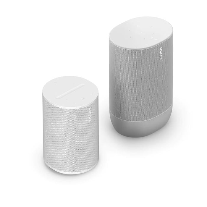 Sonos | Indoor/Outdoor Set - Era 100 and Move 2 - White