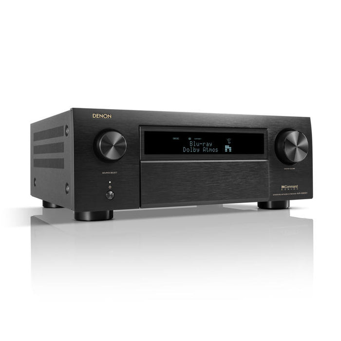 Denon AVRX6800H | 11.4 channel AV receiver - Home theater - 3D - 8K - HEOS - Black