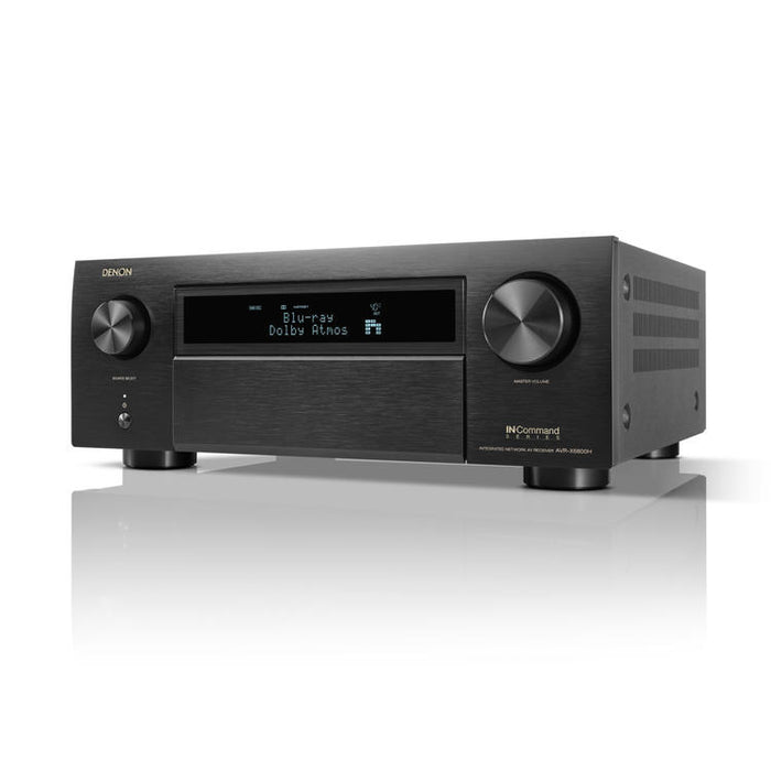 Denon AVRX6800H | 11.4 channel AV receiver - Home theater - 3D - 8K - HEOS - Black